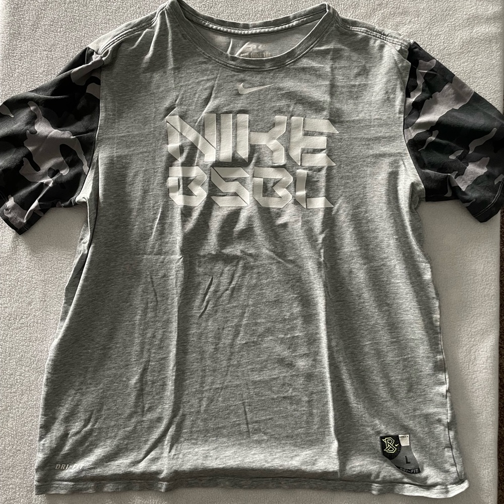 Nike Athletic Cut Baseball Shirt